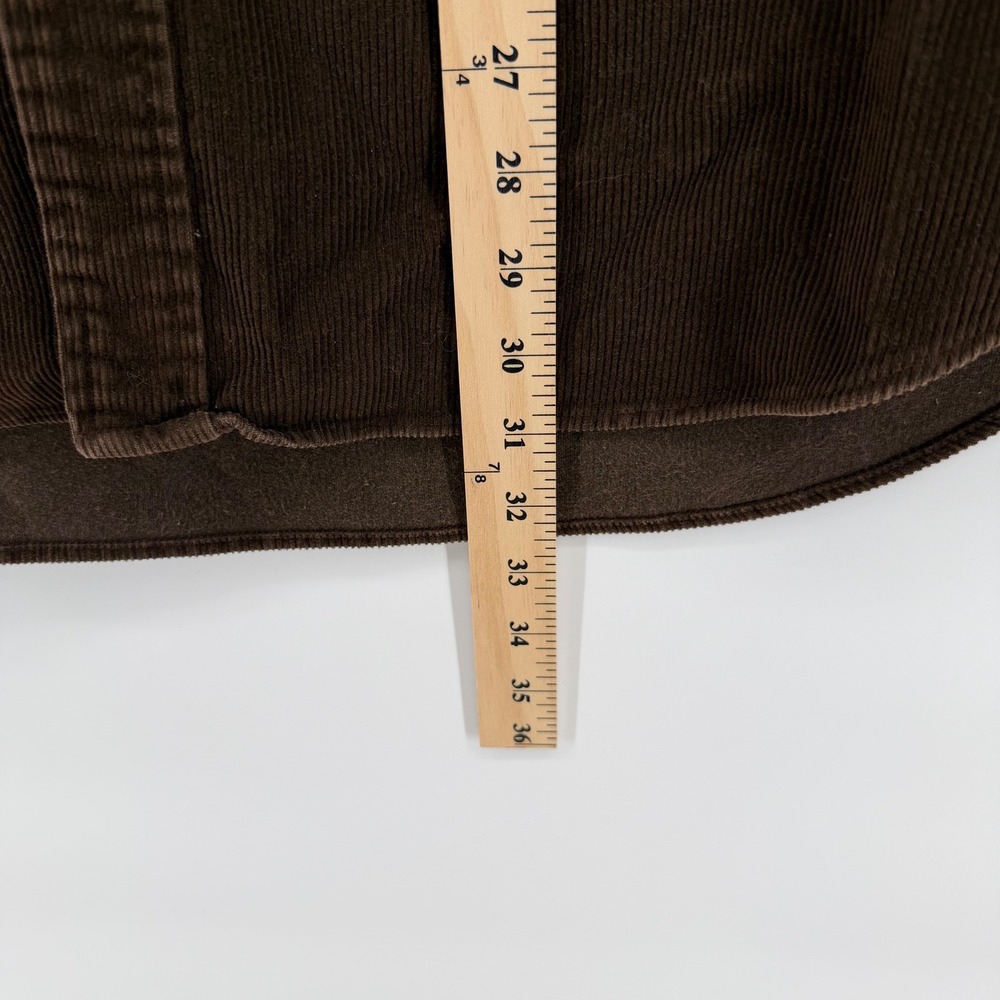 Ralph Lauren Mens Large Blake Corduroy Button Down Shirt Brown Long Sleeve Pony - Picture 6 of 10
